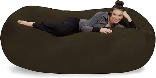 Miniatura 77 de Sofa Sack: puff de felpa ultra suave, con espuma viscoelástica y funda de micro-gamuza, mueble rellenos de espuma y accesorios rellenos de espuma