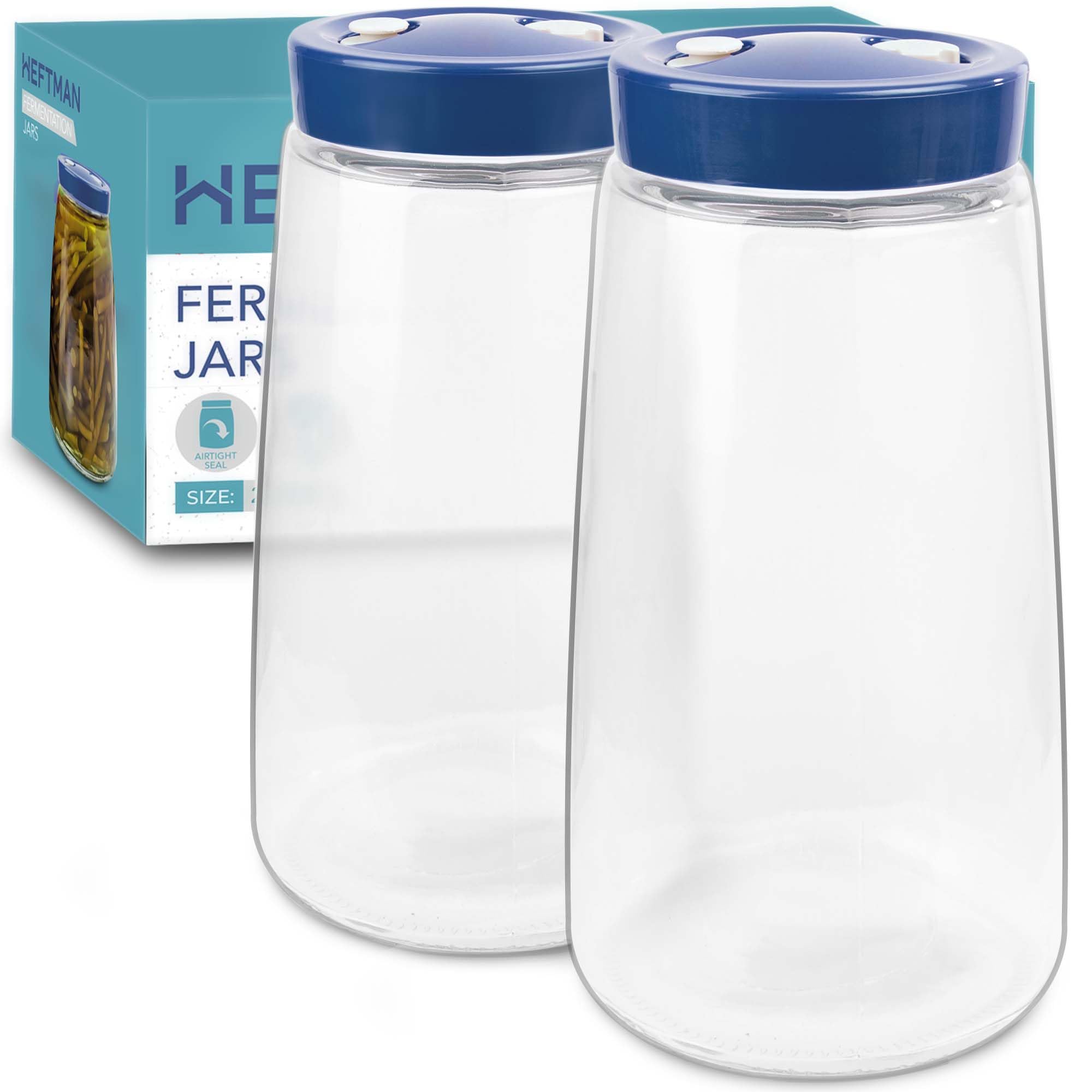 heftman lot de 2 bocaux fermentation