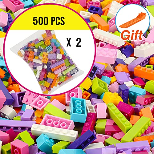 Pidepcos Bausteine City Classic Creative Bausteine Spielset, kompatibel mit allen großen Marken, Geschenke für Mädchen… – Bild 8