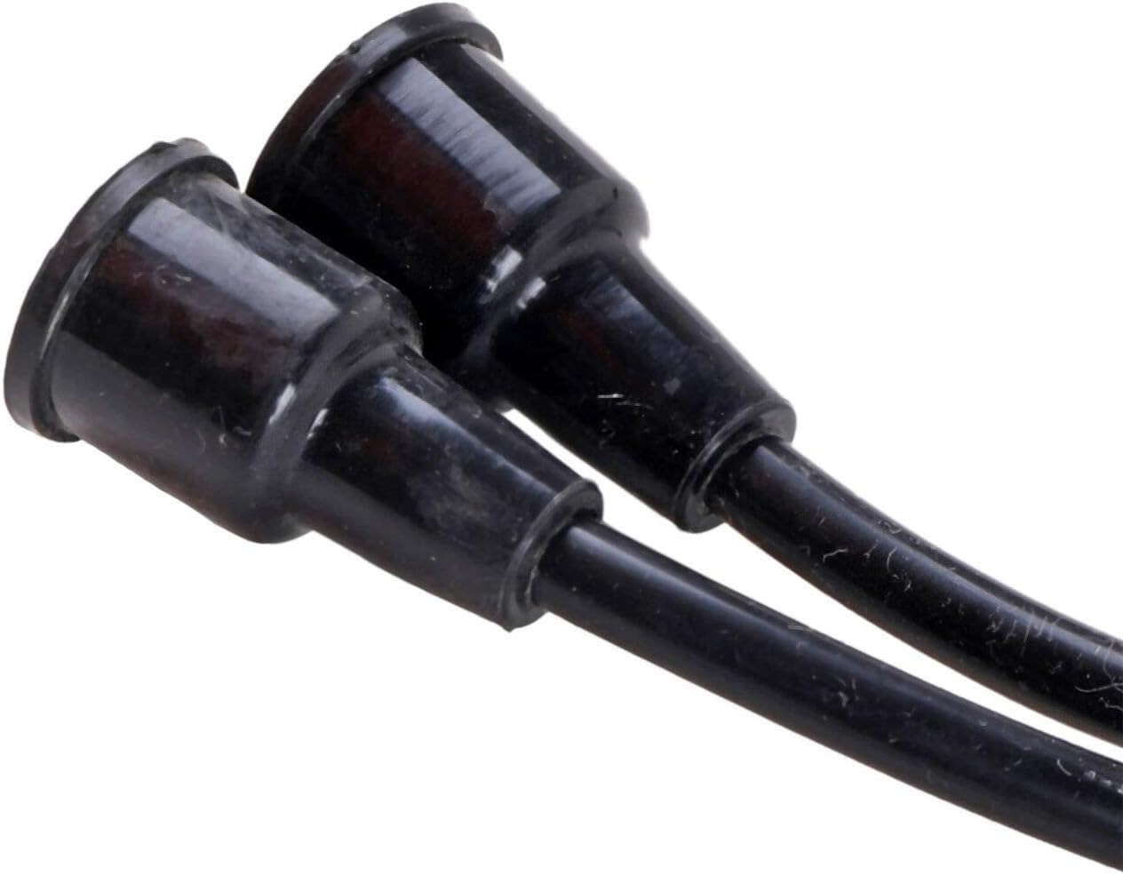 Ignition Spark Plug Wires 7mm (2PC Set) for 1998-2001 Kia Sephia and 2000-2004 Kia Spectra L4 1.8L