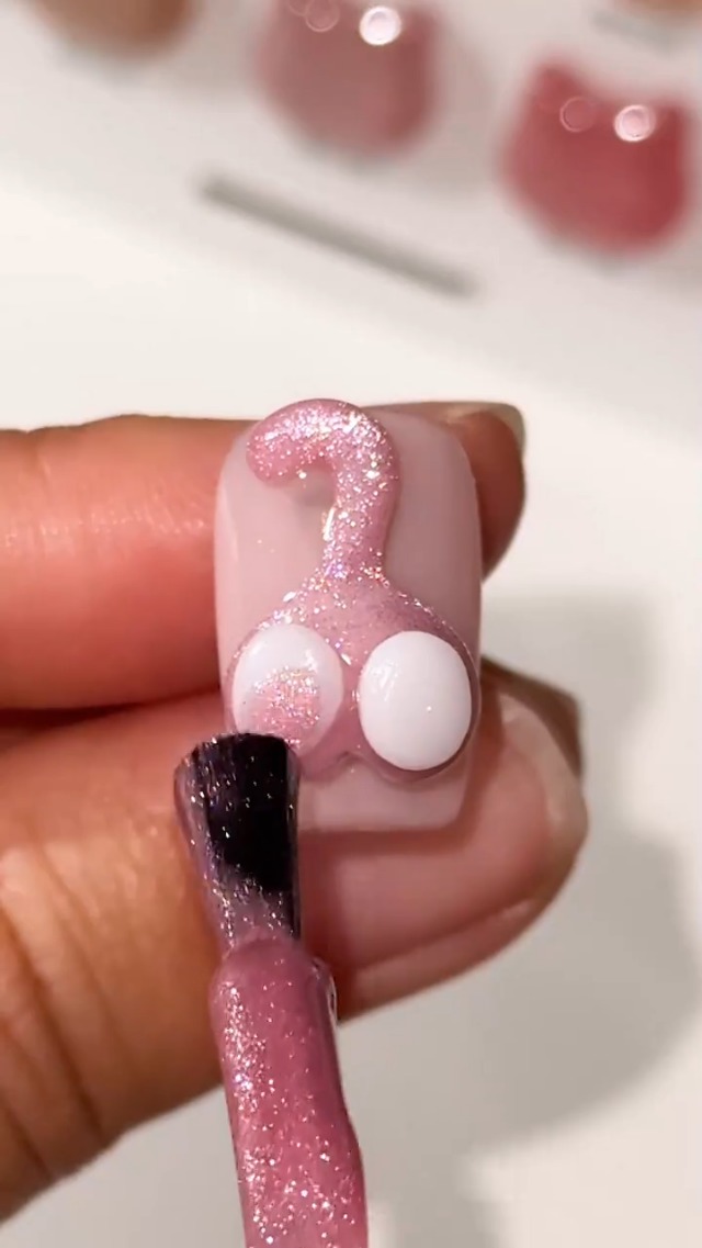 Amazon.com: Beetles 3D Gel Nail Art-1 oz White Solid Builder Nail