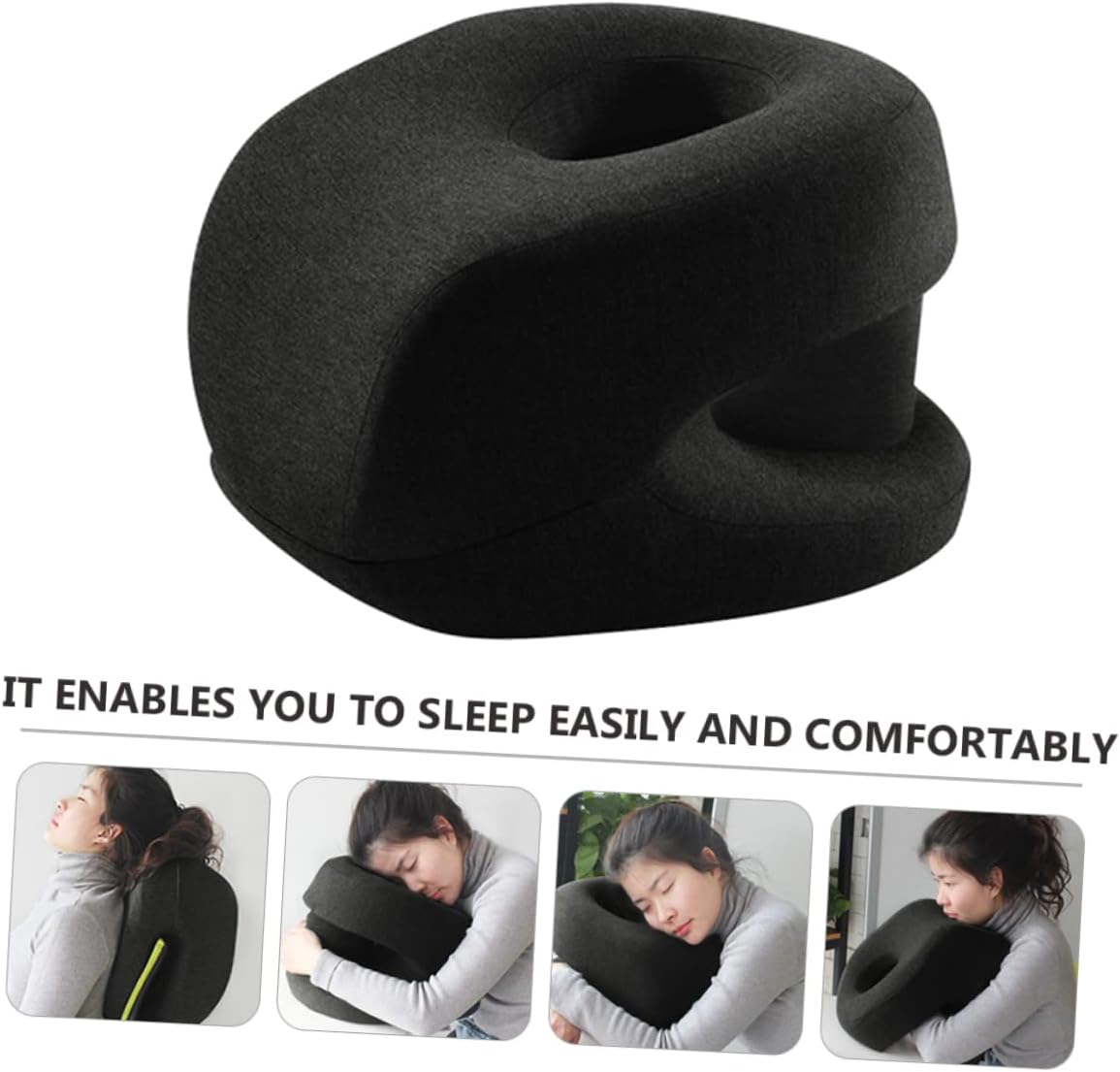 BESTOYARD Creative Office Nap Pillow Memory Foam Cushion for Desk Cotton Cover for Students and Adults for Rest