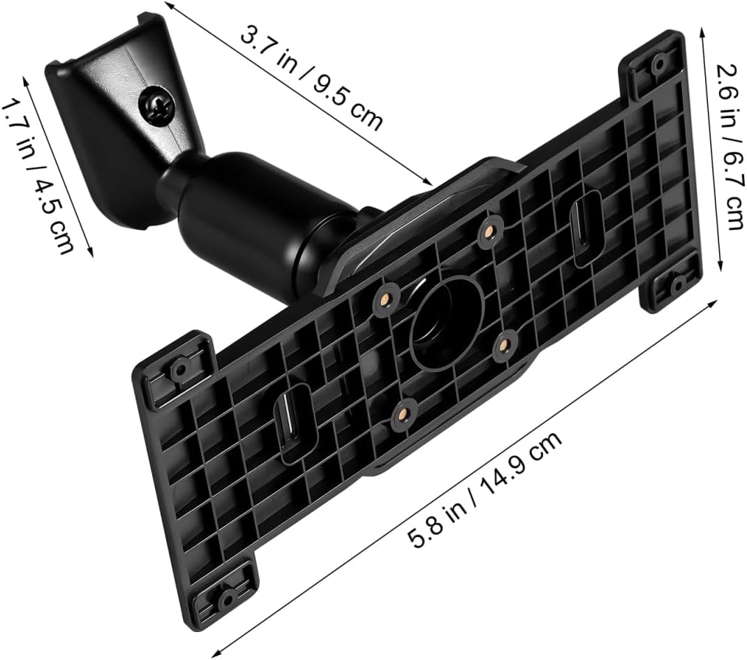 DECHOUS Rearview Mirror Dash Cam Mount, Metal Back Plate Bracket image 3