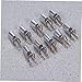 PartyKindom 15pcs Nail Extension Kits Function Nails Gel Accessories Tips Cured Bulk Polish LED Nail Tools Nail Art Tool Nail Art Forms Nail Beauty Tools Silver