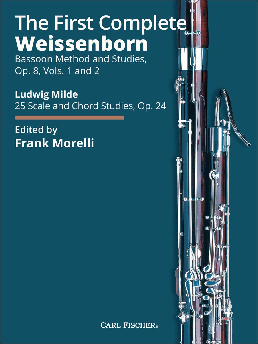WF223SB - The First Complete Weissenborn - Bassoon - Spiral Bound Edition Book