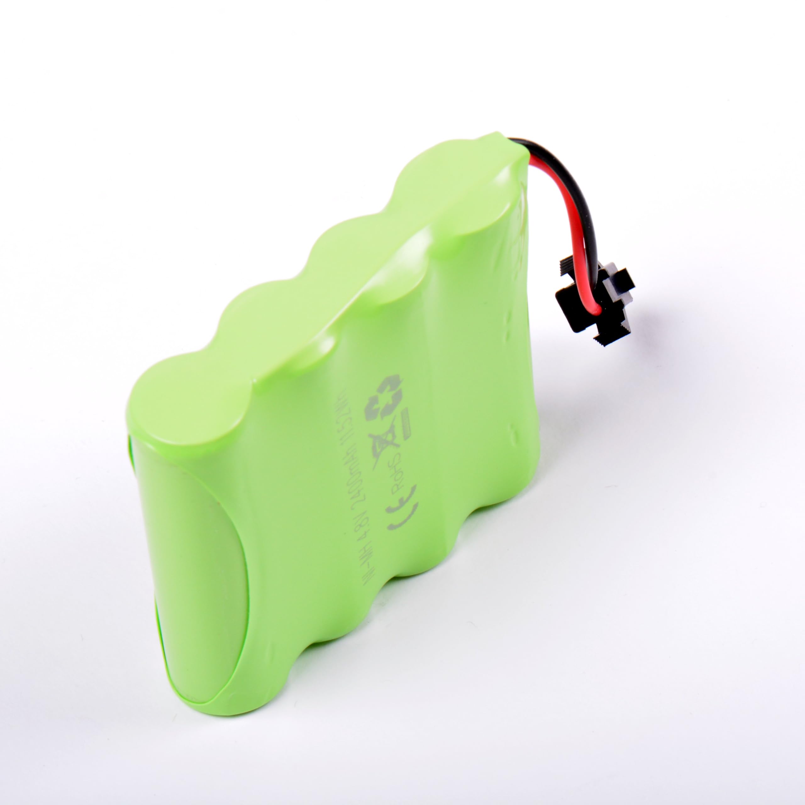 AFTERTECH PAKIET AKUMULATORA Ni-MH 4,8 V 2400 mAh 58 x 52 x 15 mm Z KABLEM DO ŁADOWANIA USB I ZŁĄCZEM WTYCZKI SM 2P KET JST E3E2