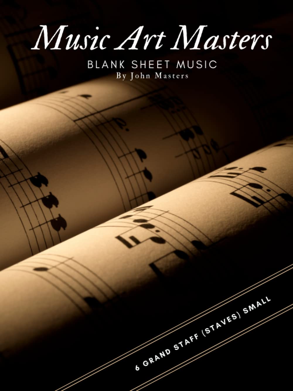 Carnet de notes manuscrit grand staff une idée cadeau pour musicien alternatif