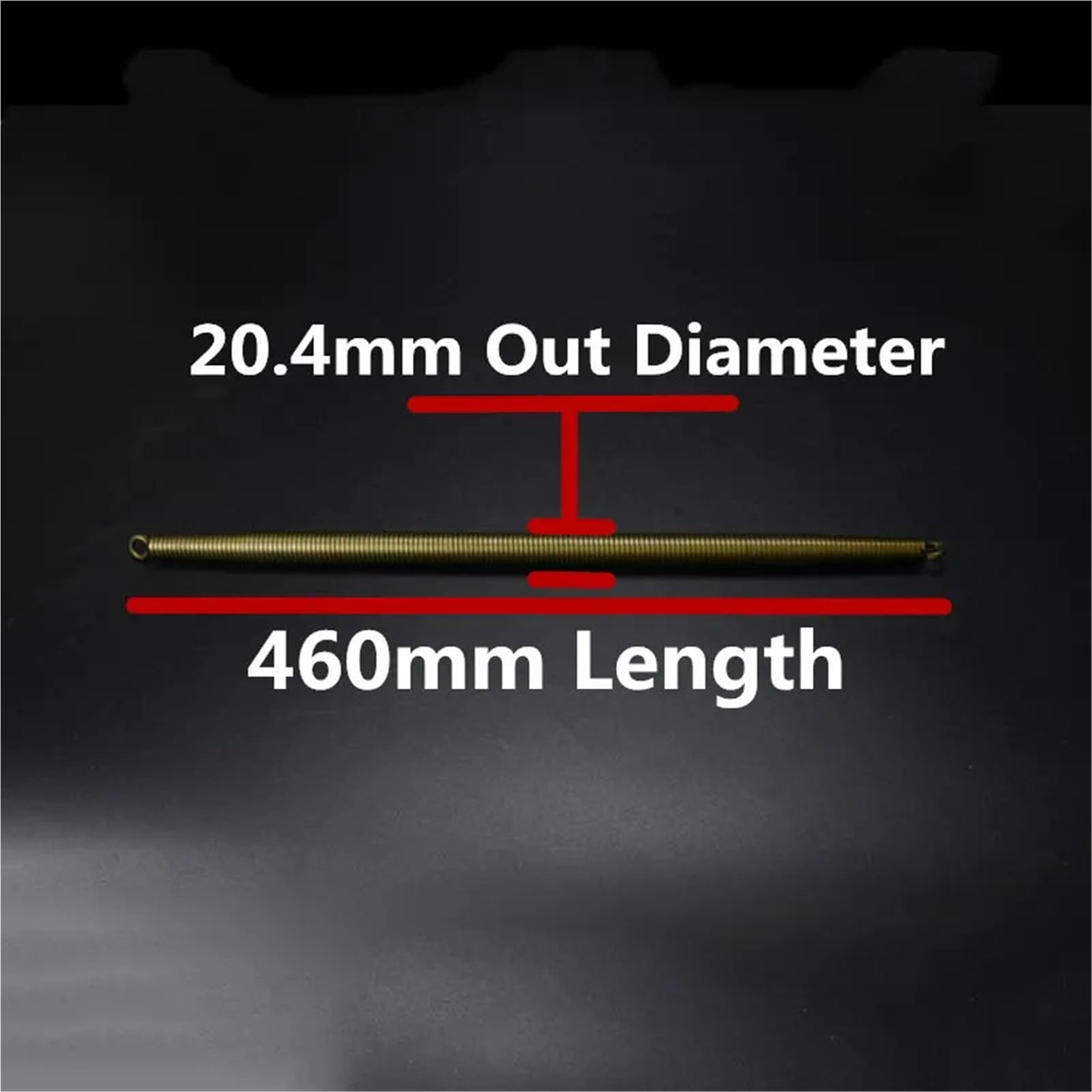 Attrezzo for Molla Di Estensione for Piegatubi Manuale | For lo strumento di piegatura dei tubi in PVC for il miglioramento della casa(Dia 26.4mm x1m L)