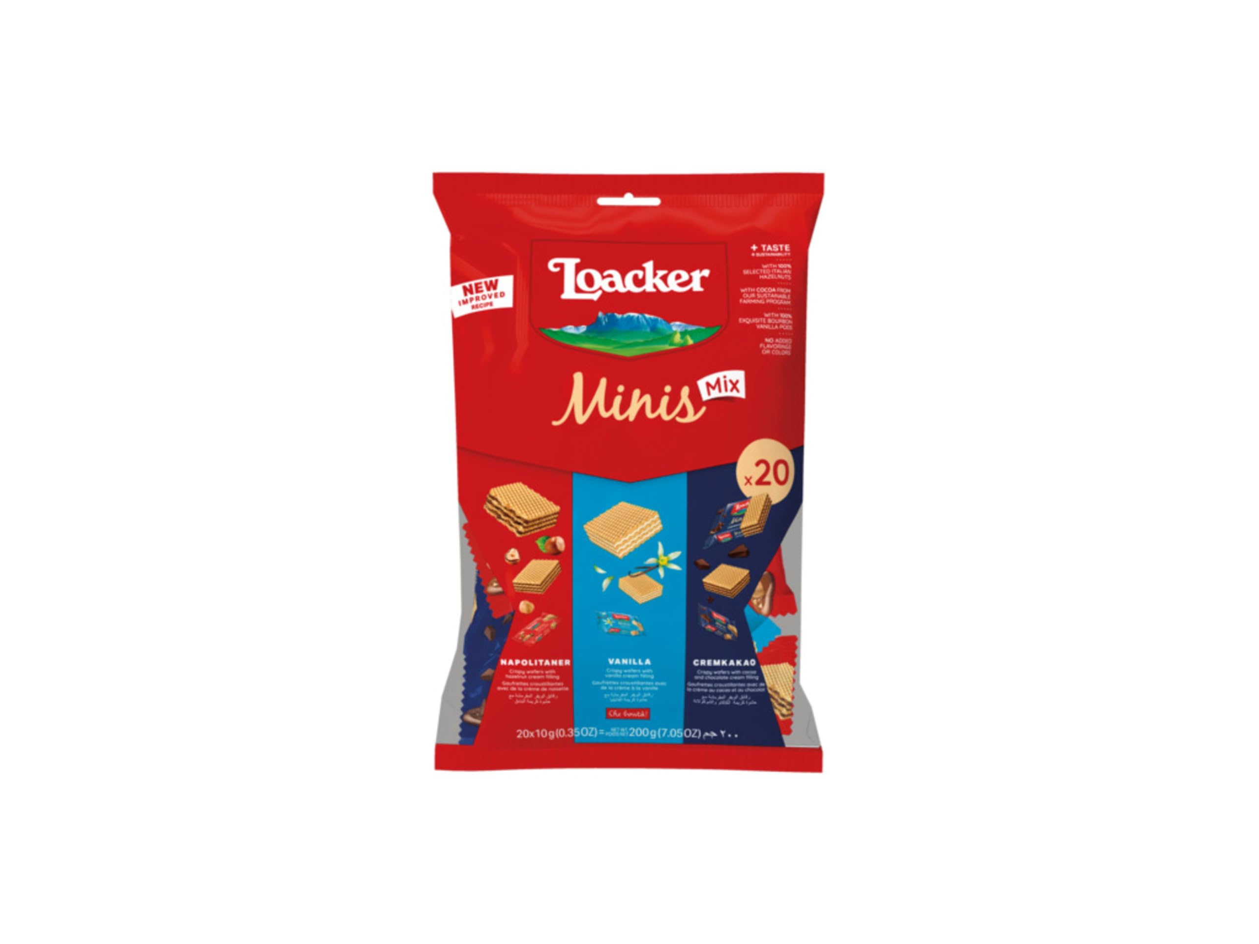 Loacker Classic Minis Mix Wafers 200g