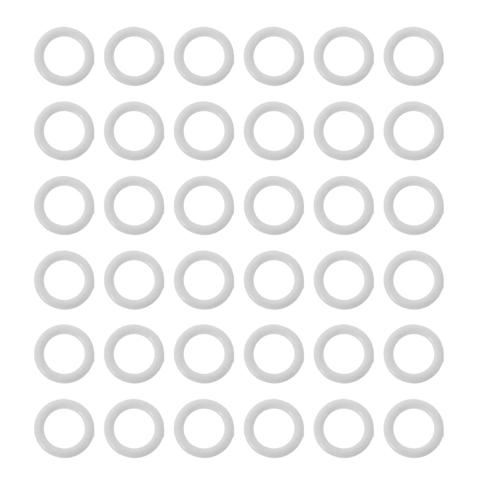 Curtain Grommets 200Pcs Plastic Curtain Grommets Round Eyelets For Window Drapery Shower Repair Heavy Duty Reusable Grommet for Curtains Drape