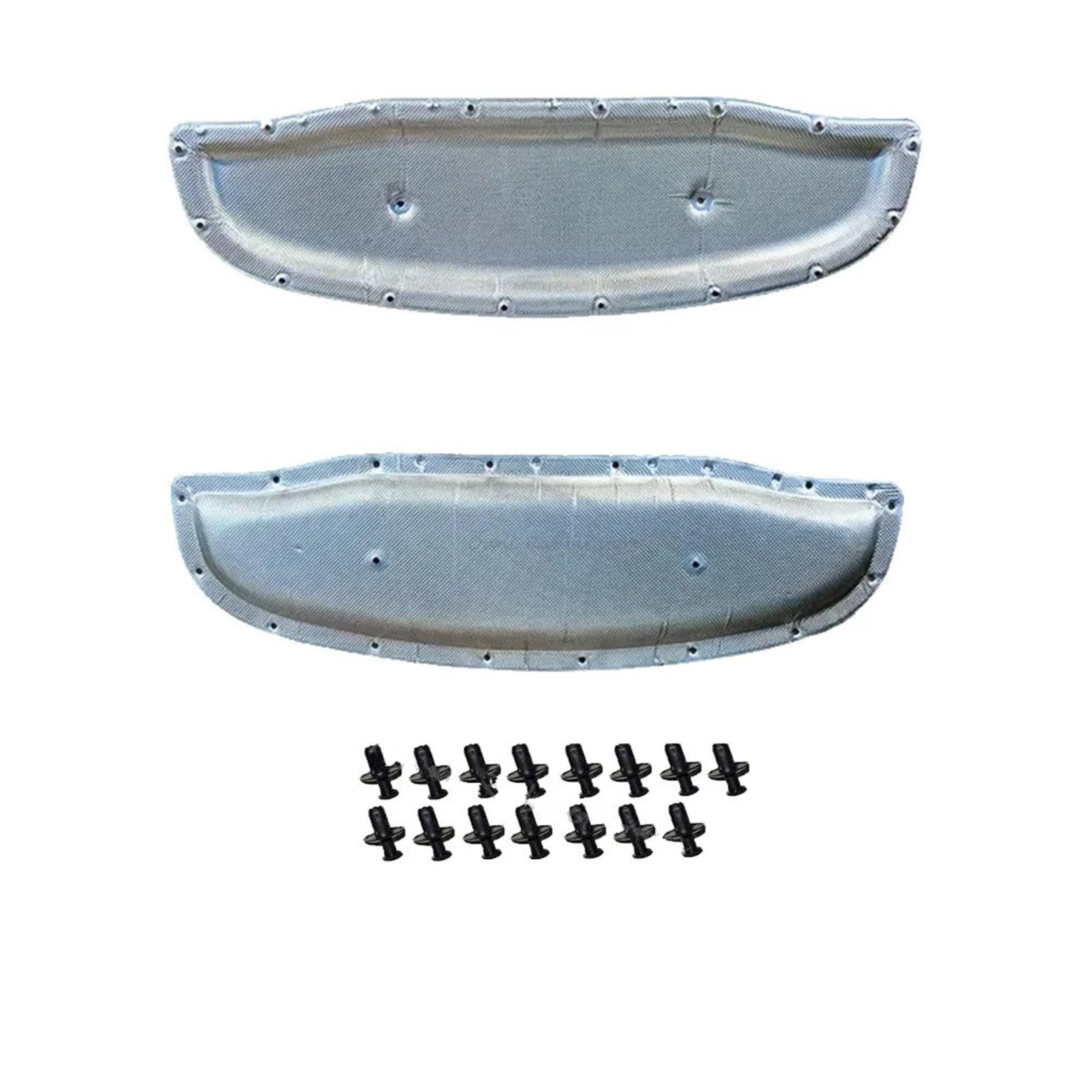 Ltusgt Type B Car Hood Insulation Pad For Leapmotor B10 2025~2027 Car Hood Thermal Lining Engine Soundproof Cotton Insulation Mat Cover(Type B)