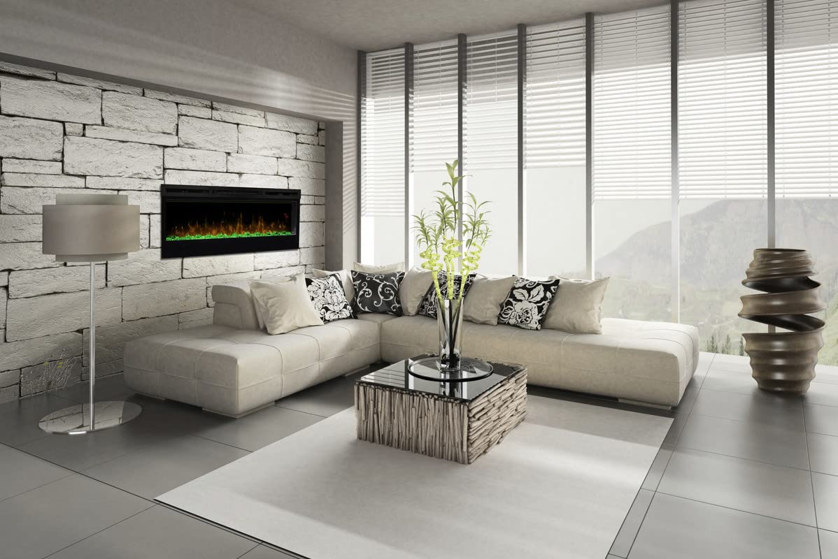 Dimplex Prism 50" WallMounted Linear Electric Fireplace with Acrylic
