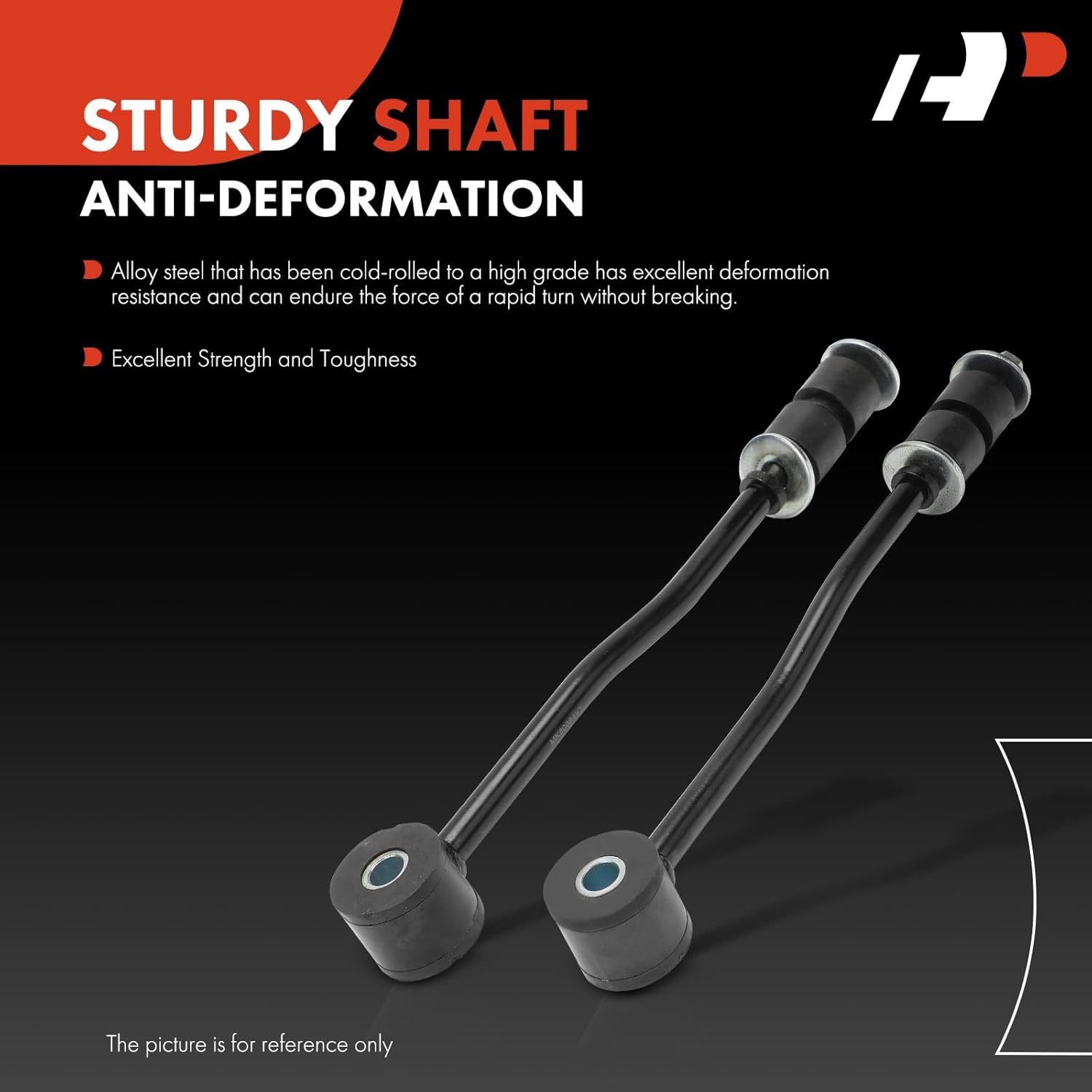 A-Premium 2 x Rear Sway Bar Links Stabilizer Bar Links, Compatible with Ford F-53 Motorhome Chassis 1994-1997, F-59 Commercial Stripped Chassis 1994