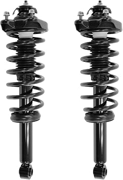 COMPLETESTRUTS - Rear Quick Complete Strut Assemblies with Coil Springs Replacement for 2004-2011 Mitsubishi Galant - Set of 2