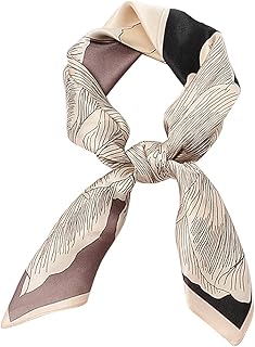Sponsored Ad - 100% Pure Mulberry Silk Scarf 27"'x27"(in) Square Scarf Head Scarf Neck scarf Headscarf for Women with Gift...