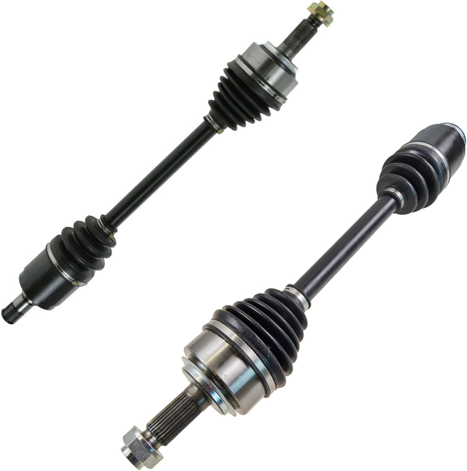 Front Driver and Passenger Side CV Axle Assembly Set 2 Piece Compatible with 03-04 Honda Accord V6 3.0L 05-07 Accord EX LX V6 3.0L 05 Accord SE V6 3.0L 04-06 Acura TL Automatic Transmission