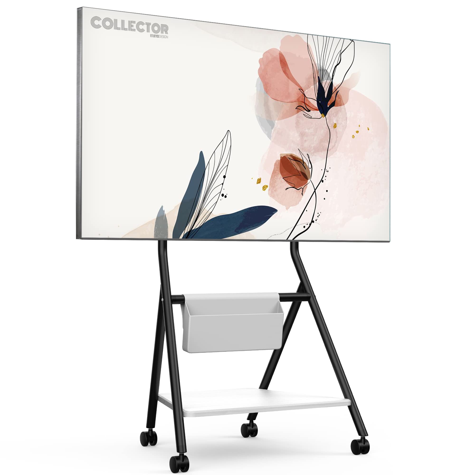FITUEYES DESIGN　テレビスタンド Amazon.co.jp: FITUEYES DESIGN テレビスタンド キャスター ハイタイプ