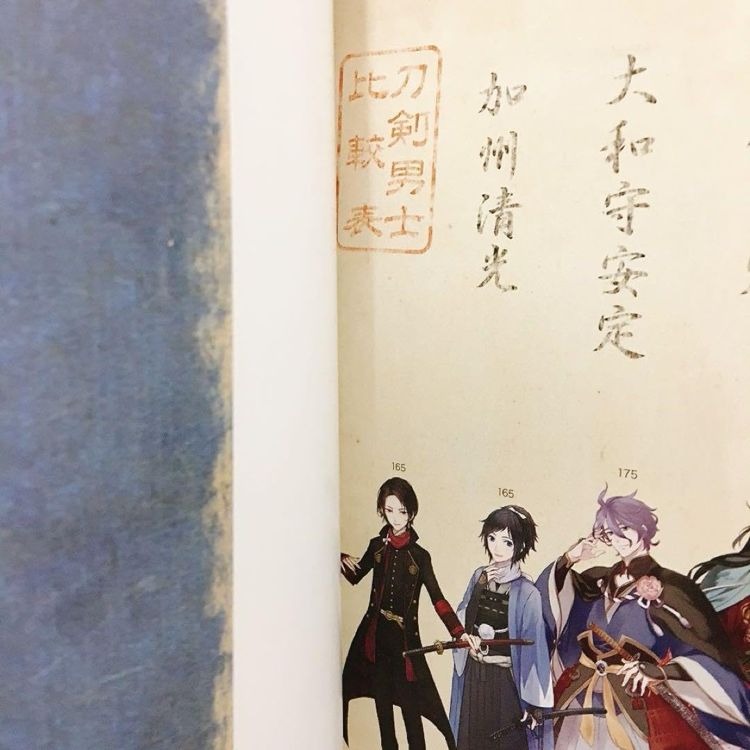 Amazon.co.jp: 初版帯付き 刀剣乱舞 公式設定画集 刀剣乱舞絢爛図録 12