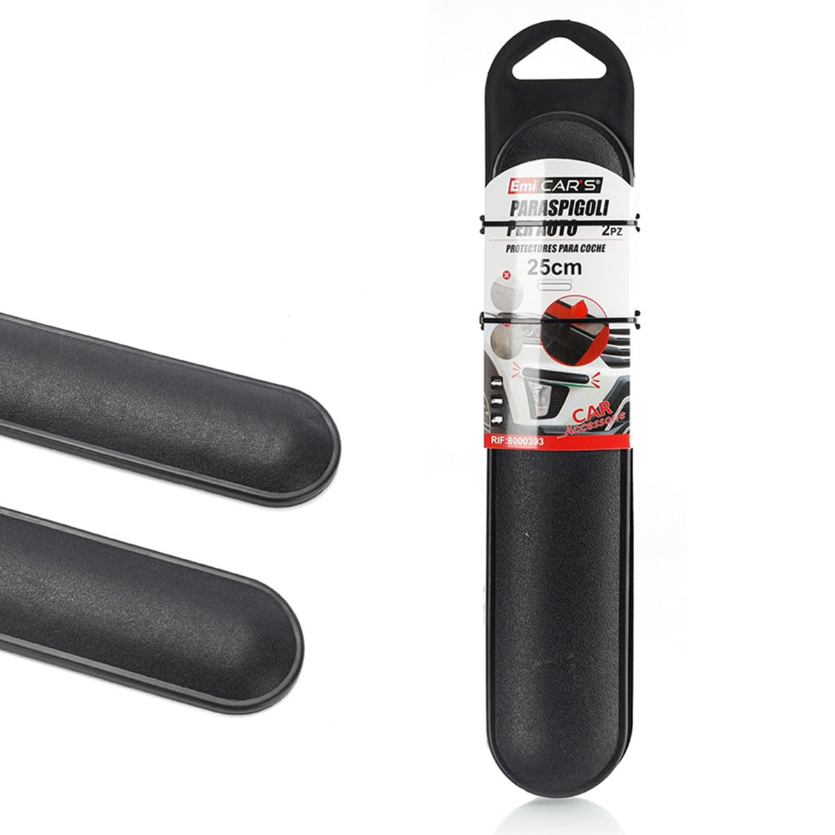 Riloer Barra di protezione paraurti per auto, barra di separazione regolabile, barra di supporto per labbro paraurti anteriore e posteriore, barra di supporto per modifiche auto (200 mm/150 mm/100 mm