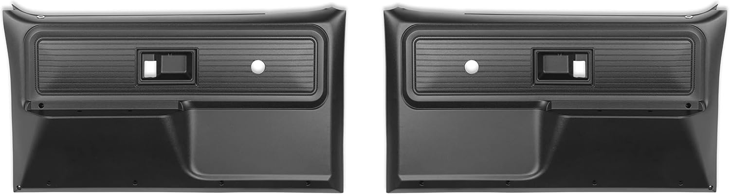 Brothers Trucks 05-279 Front Door Panels - Pair - Black