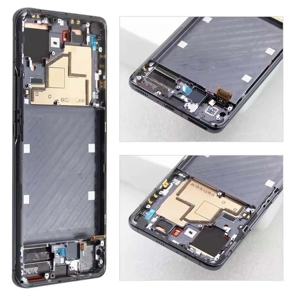 Écran tactile Xiaomi 11 avec cadre noir pré-assemblé bloc LCD complet 6,8"