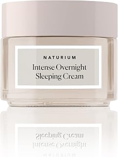 Naturium Intense Overnight Sleeping Cream Jumbo, Hydrating & Anti-Aging Face Moisturizer, 3 oz