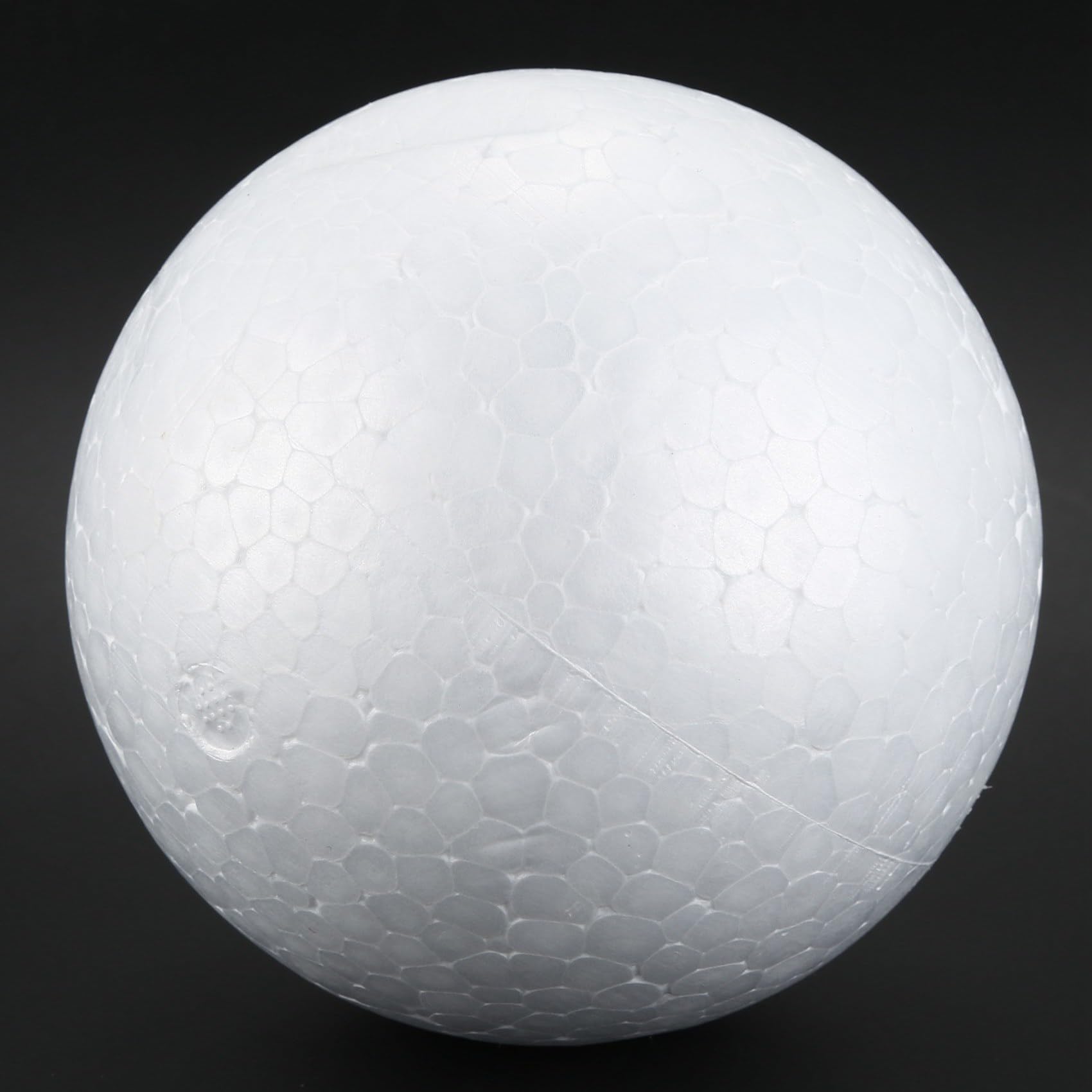 100 X Decorazione Natalizia Modellismo Artigianale Sfera in Polistirolo Espanso 10Cm -
