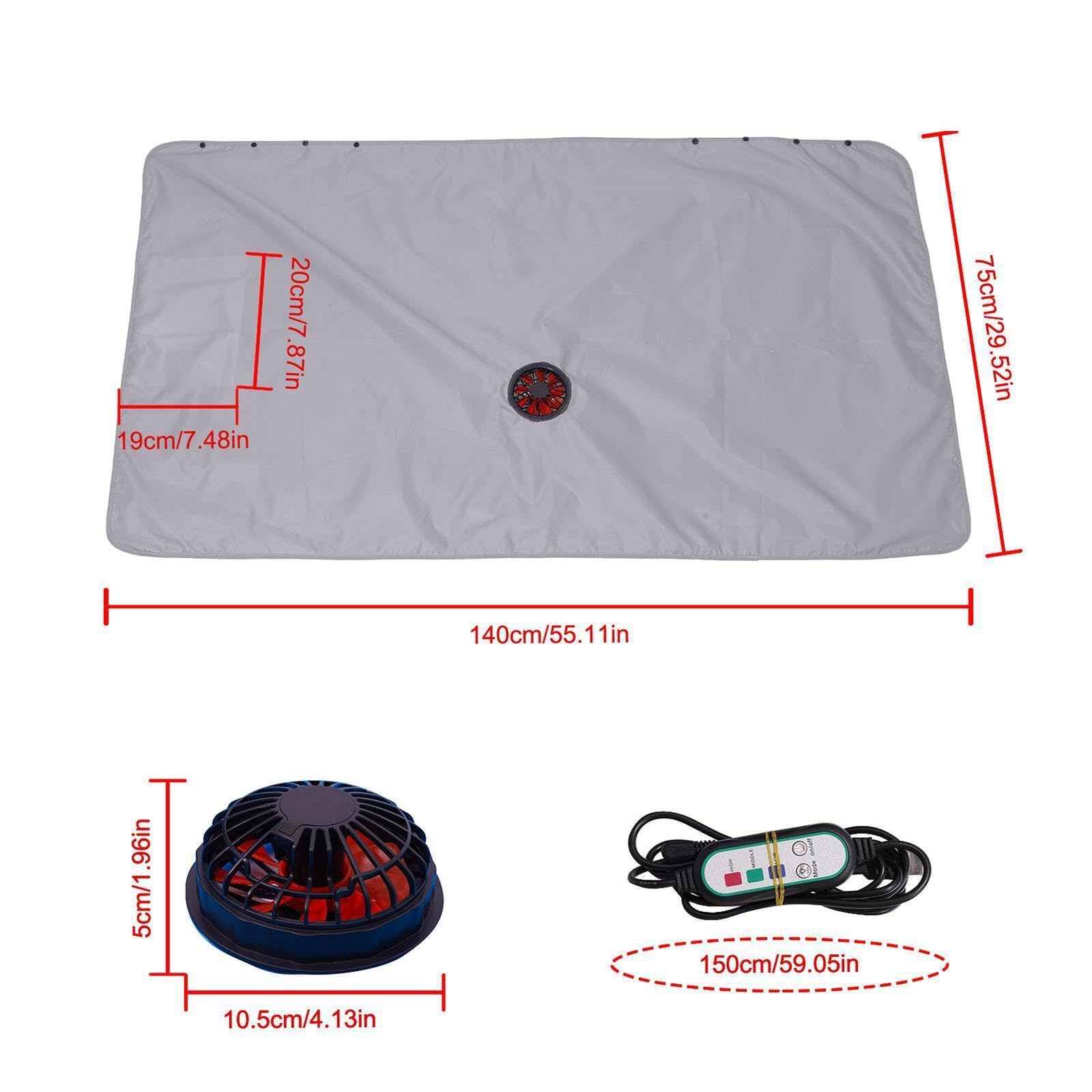 Goditi temperature piacevoli anche quando fa caldo con la nostra coperta di raffreddamento rapido, coperta estiva elettrica, opzioni di raffreddamento e il nostro leggero cavo USB