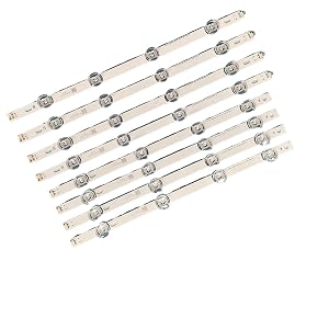 LED Backlight Strip 8 Lamp Compatible with LG 42 Inch TV INNOTEK DRT 3 0 42 6916L-1957E 6916L-1956E