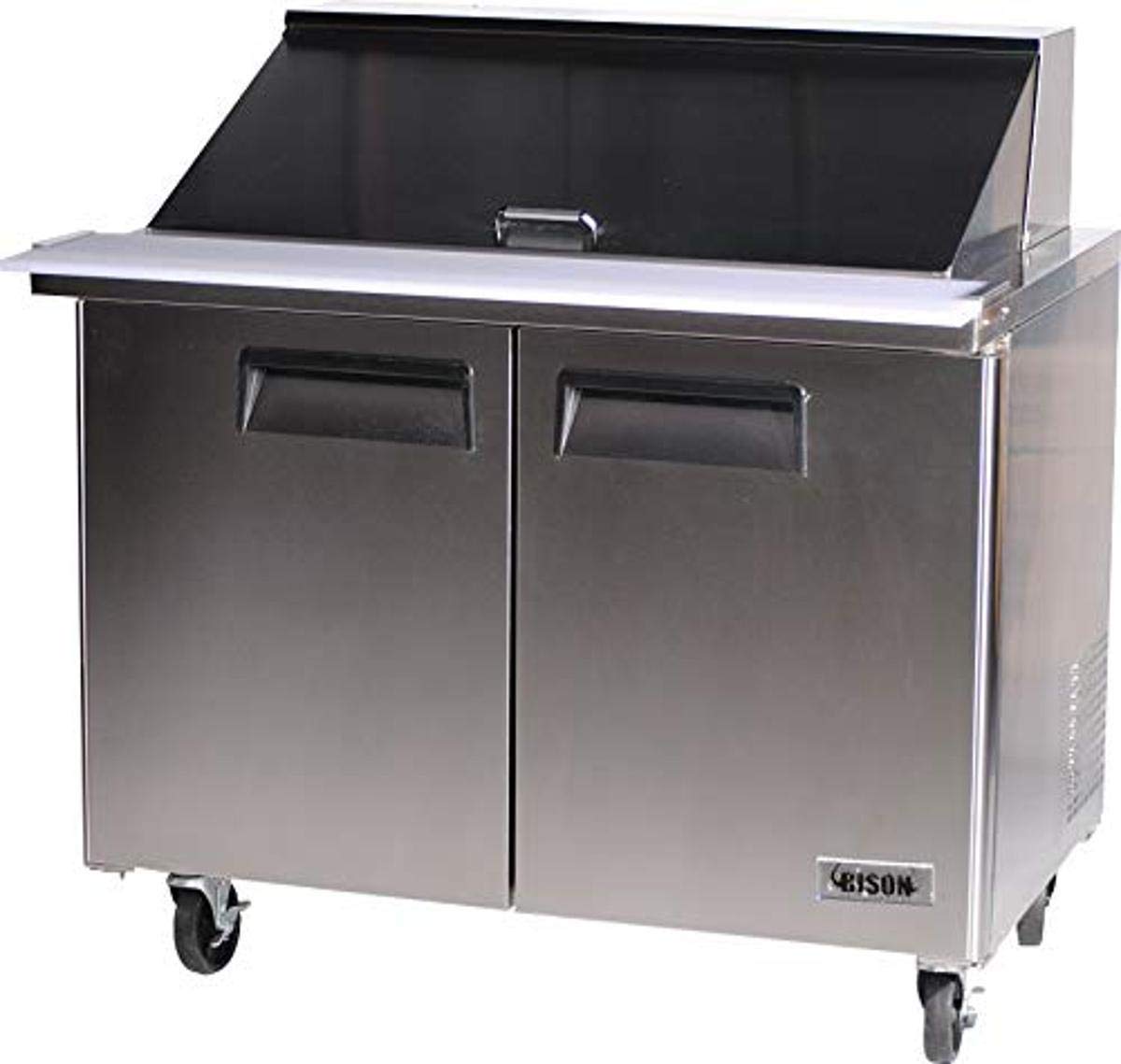 JMC Food Equipment BST-48-18 Bison Two Door Mega Top Sandwich Unit