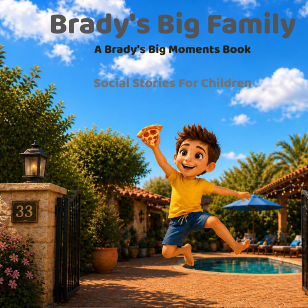 Brady's Big Family: Social Stories For Children (Brady’s Big Moments)