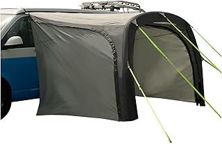 Skandika Vorzelt Vika Air Van 260 Set| aufblasbares Vordach mit Seitenwand, Caravan Tarp, Sonnensegel, Sonnendach UV 50+, 3000 mm Wassersäule| für Wohnmobil, Wohnwagen, Camper, Bus