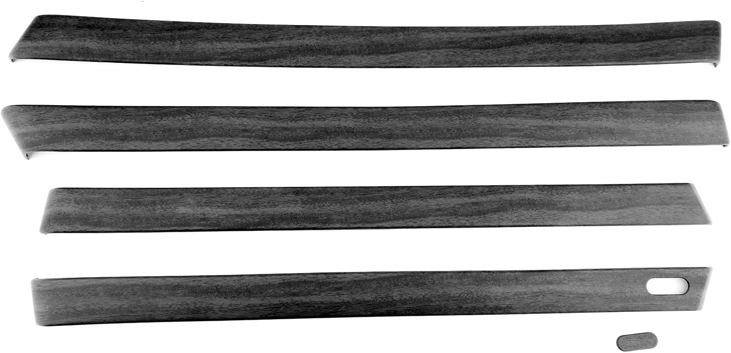 Door Panel Stripes Covers Trim Compatible with Hyundai IONIQ 5 Hyundai IONIQ 5[PE] Accessories (Wood Grain)