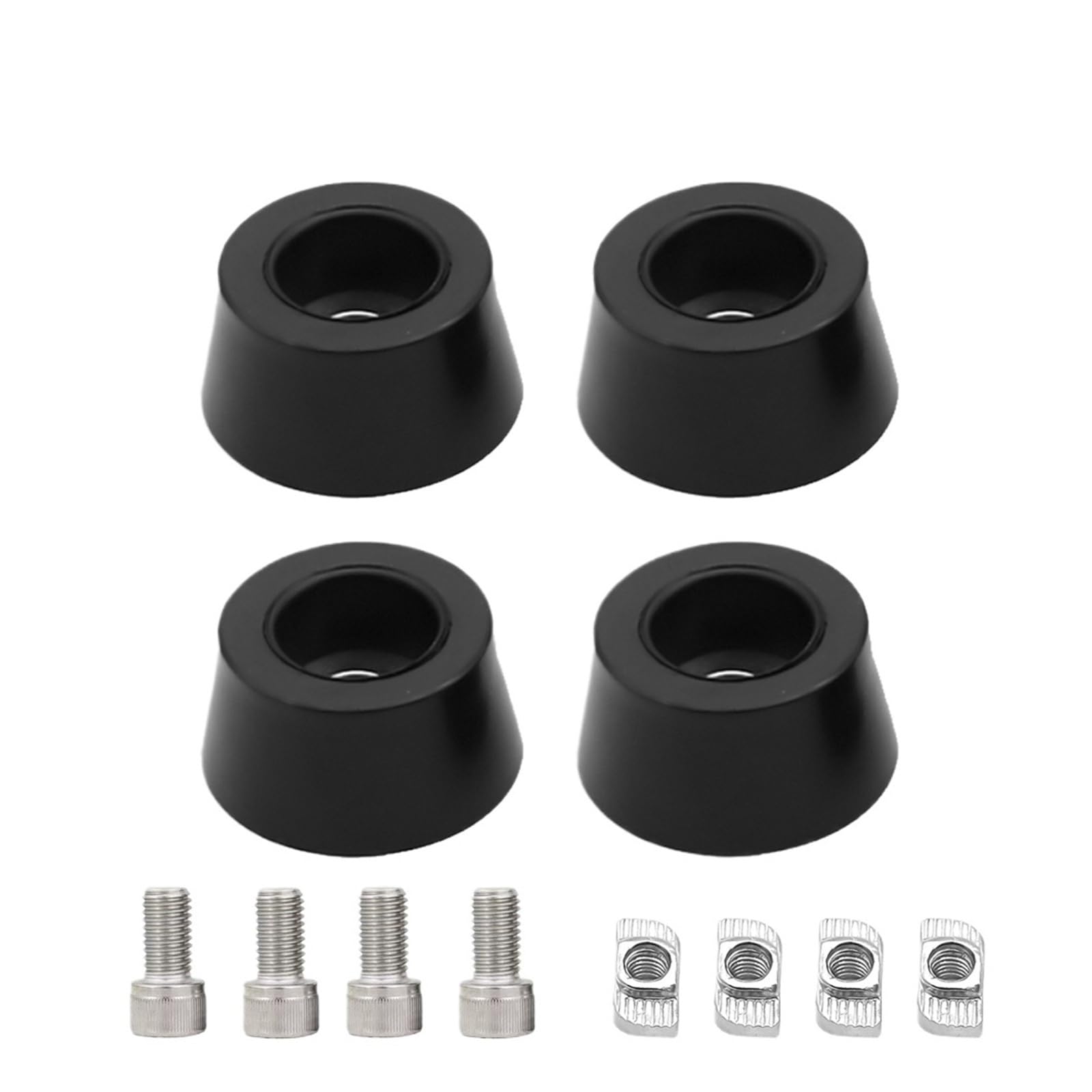 Compatibile con Prusa, piedini antivibranti 4-8set for MK3 | Tappetino di atterraggio in gomma, for profilo 2020, for MK3, resistente e stabile(4set)