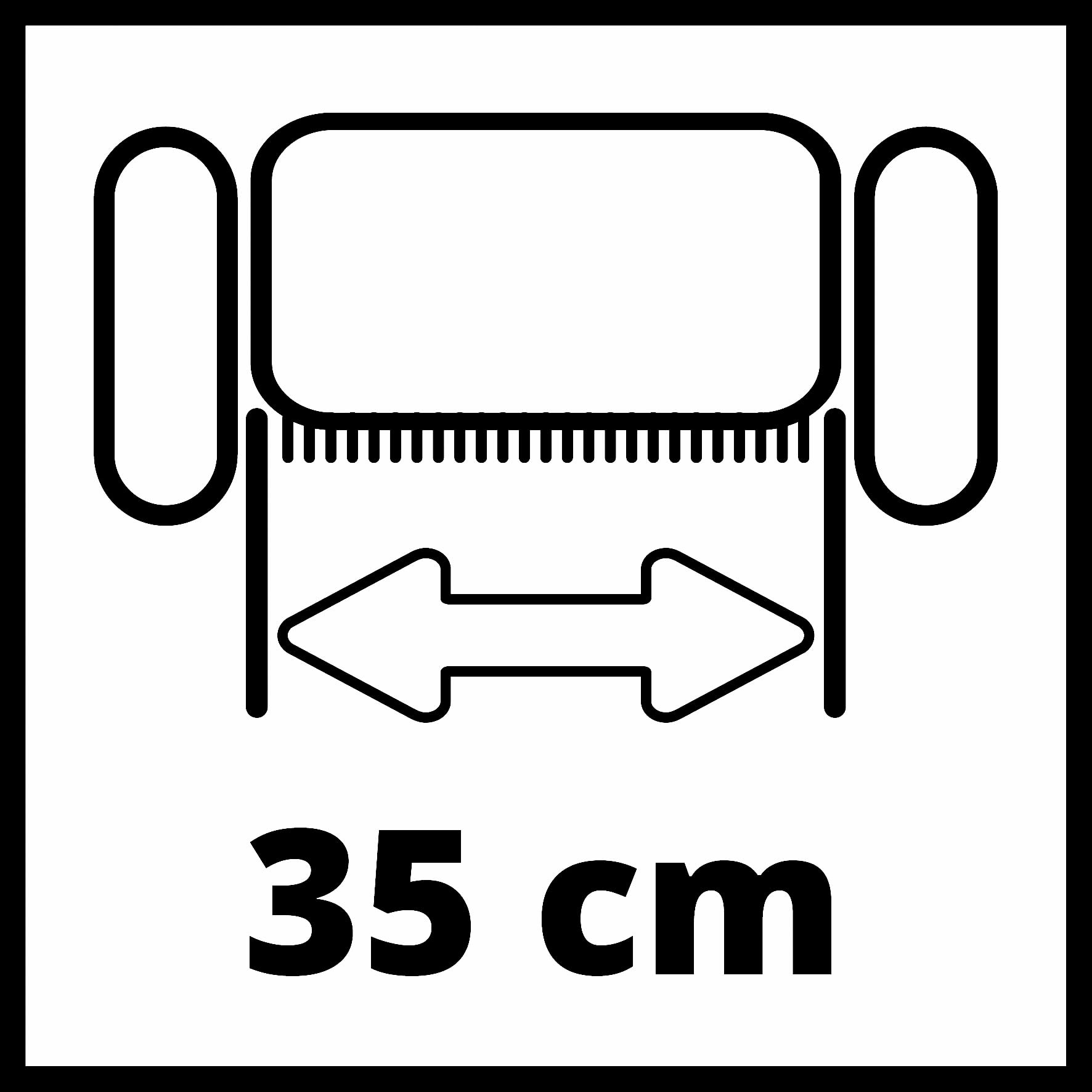 Rodillo de carrera original GE-SC 36/35 Li (accesorio para escarificador, 16 cuchillas de acero inoxidable, adecuado para la correa de la marcha, Verticulador/Aireador GE-SC 36/35 Li, GE-SA 36/35 Li,