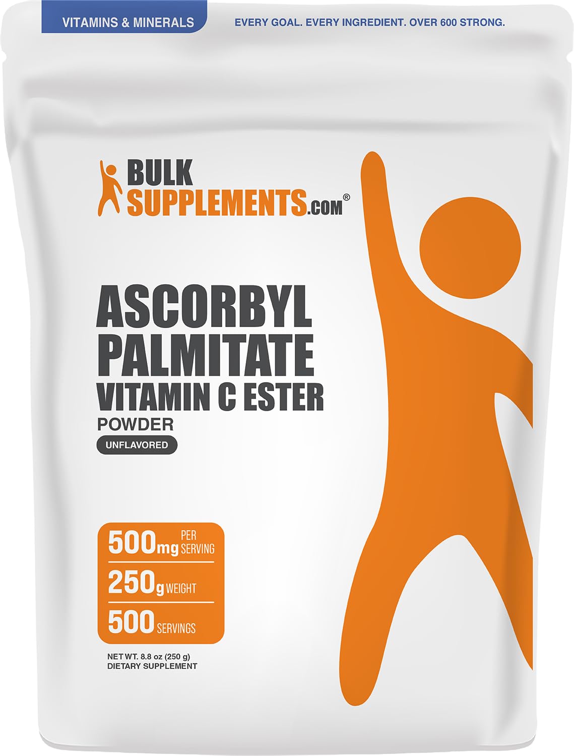 BulkSupplements.com Ascorbyl Palmitate Powder - 250g (Pack of 1) 8.8 Ounce (Pack of 1)