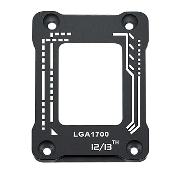 CPU Contact Frame - LGA 1700 Durable Design, Bend Support and Stability | Sturdy Bracket for Intel 12th and 13th Generation Processors | Easy Installation, Reliable, Great for Gaming or Work
