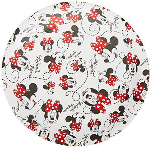 Prato 18cm R 95 Red Minnie Rg - Pacote Com 08 Un Regina Colorido