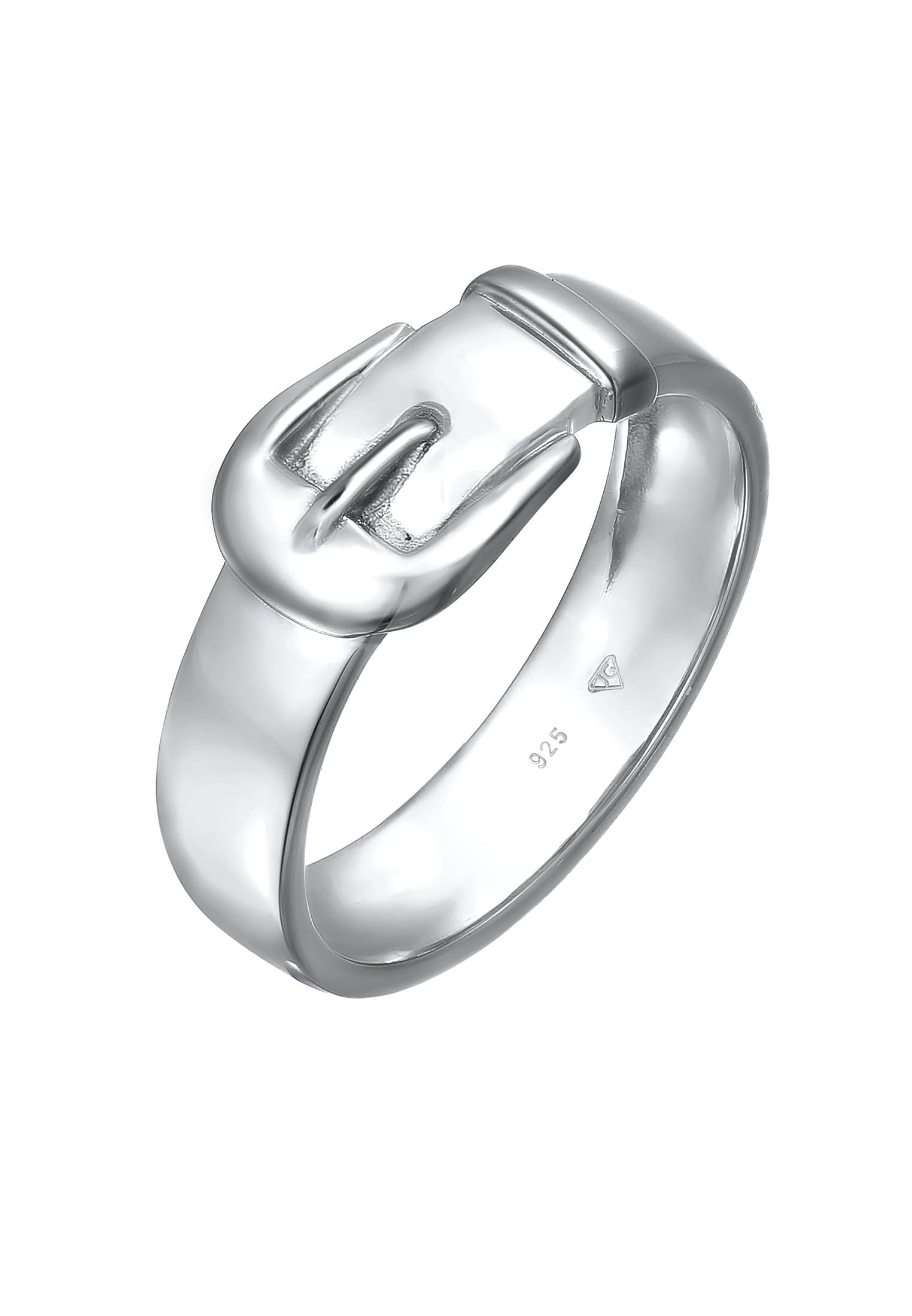 Elli Ring Women Belt Look Basic 925 Sterling Silver