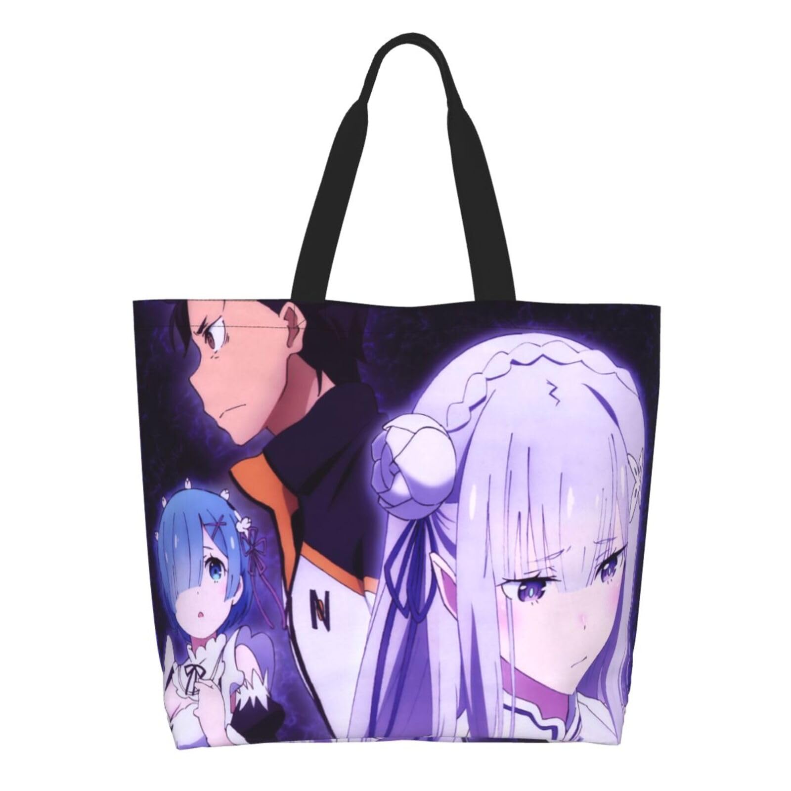 Amazon.co.jp: リゼロ Re Zero トートバッグ 大容量 ショッピング 
