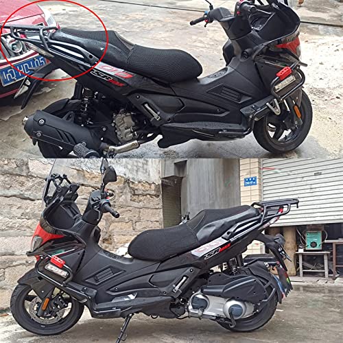Support coffre d'étagère Aprilia SR Max résout le manque de bagages