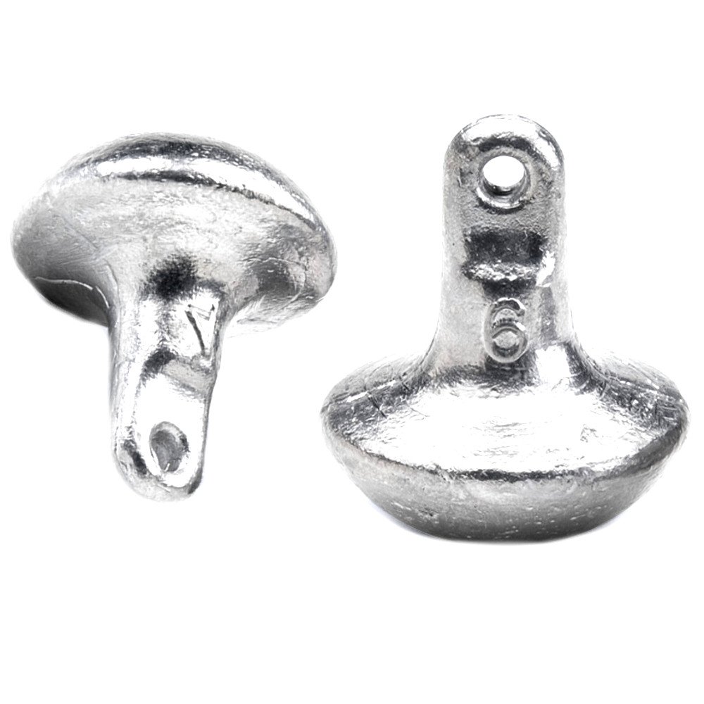 Duck Decoy Weights Mushroom Style | Made in USA | 10 per Pack