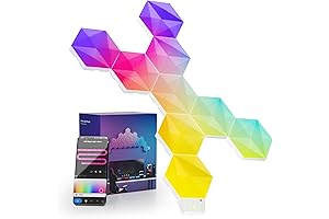 Say Yes to Luminosity: Hexagon Light Tiles for a Smart Home Ambiance