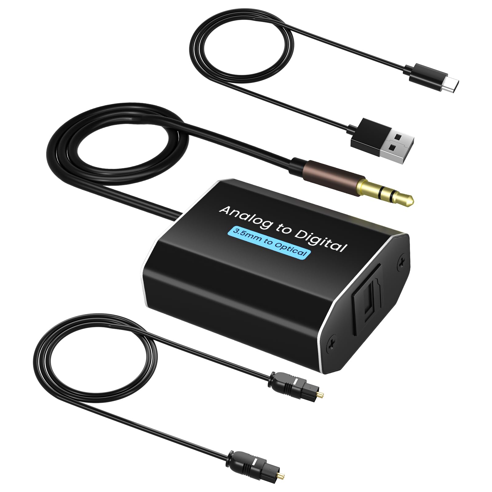 Amazon.co.jp: アナログ-デジタルオーディオコンバーター 3.5mm - 光学
