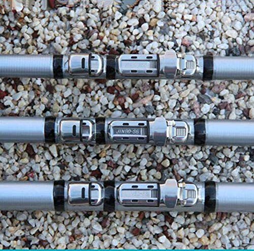 LZH Tragbare Teleskopruten Angelrute aus Carbon Fiber 3.6m-7.2m Super Hard Teleskopisch Verstellbarer Angelzubehör Sehr… – Bild 8