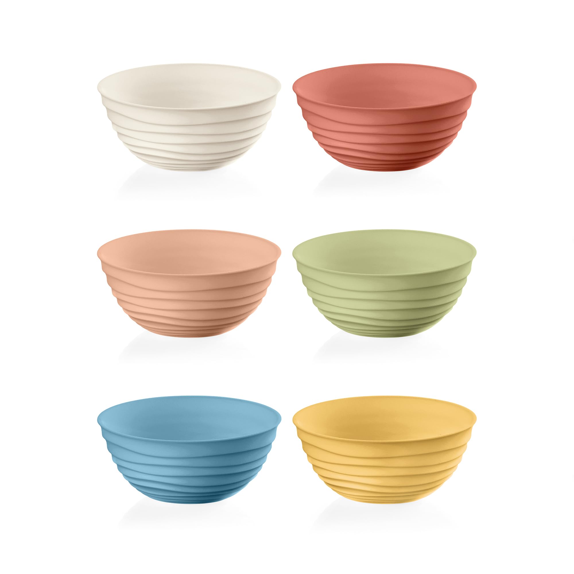 Guzzini - Set of 6 'Tierra' Containers Various Colours