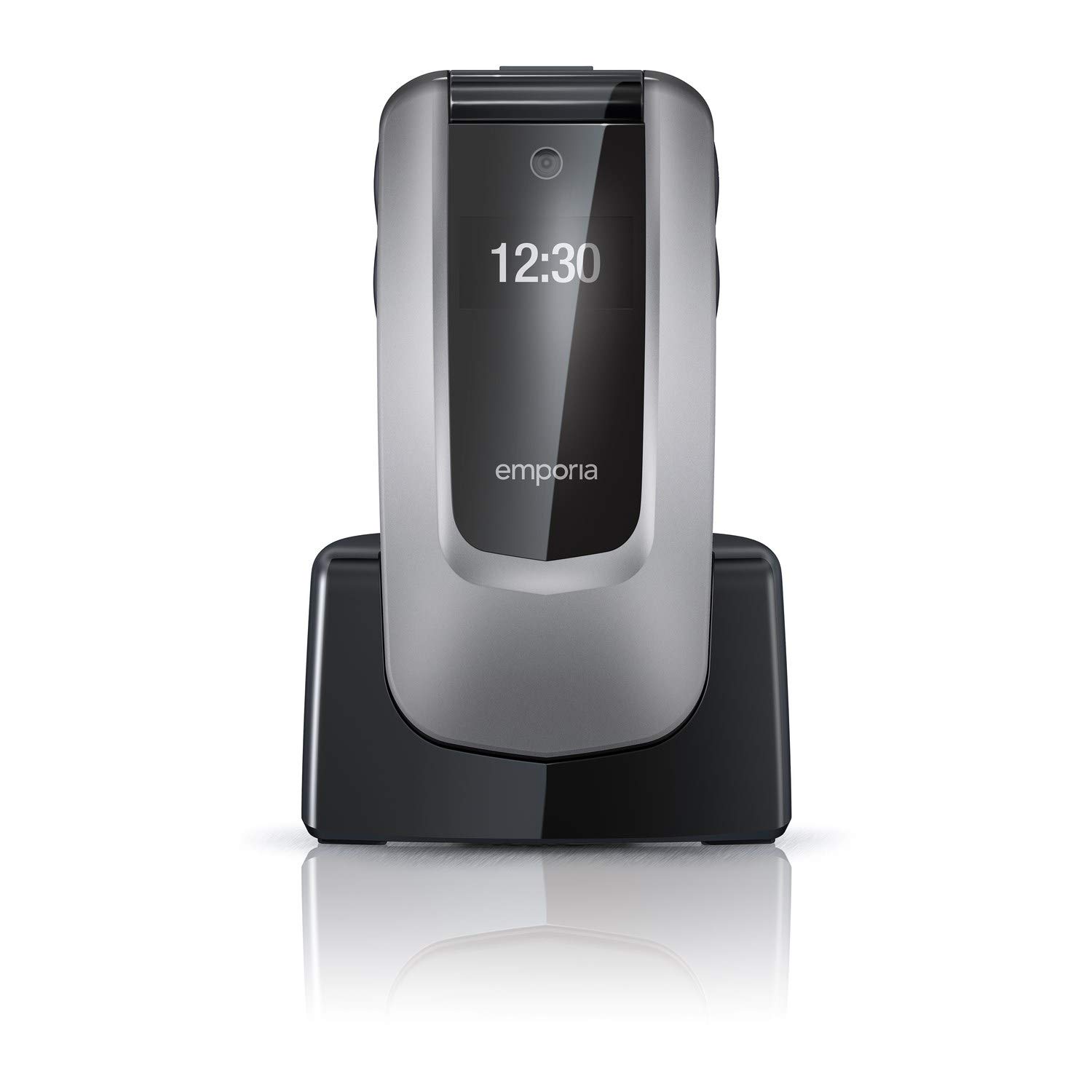 Emporia Comfort Space Grey 2.4" Easy To Use Clamshell 2G Unlocked & SIM Free