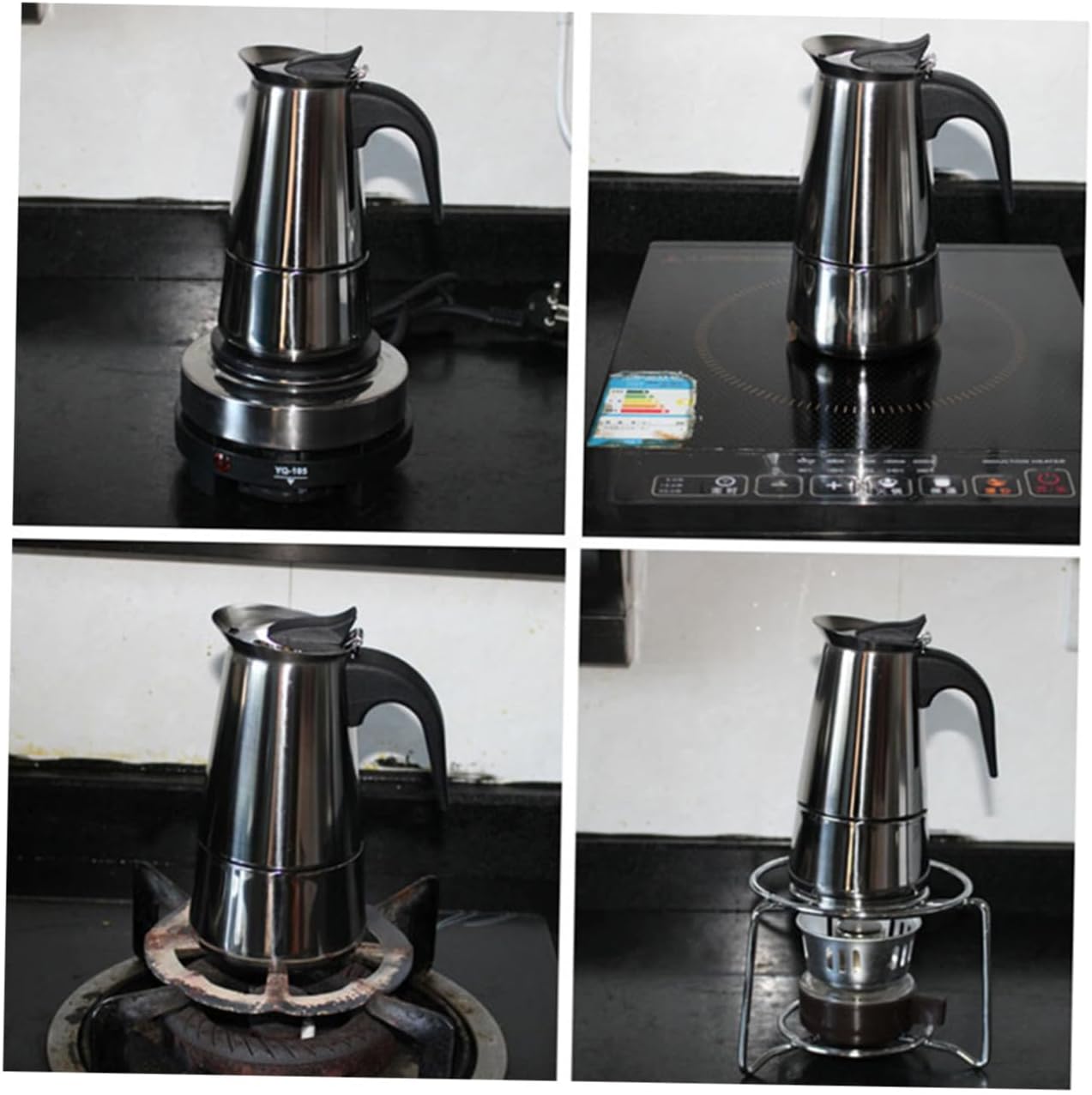 COLLBATH Strong Easy to Operate Stainless Pot Drip Maker Pot Household Commercial