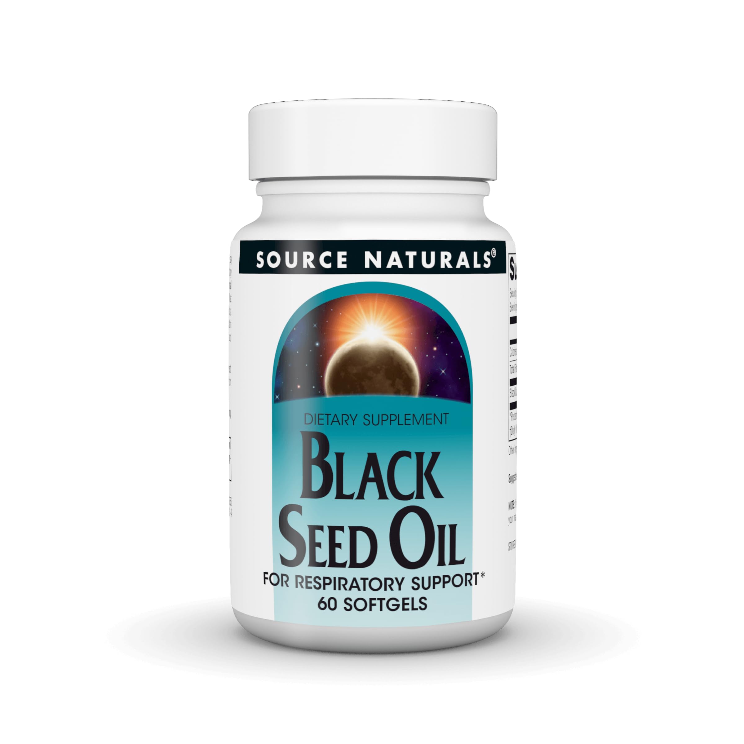 Source Naturals, Black Seed Oil - 60 Softgels 60 Count (Pack of 1)