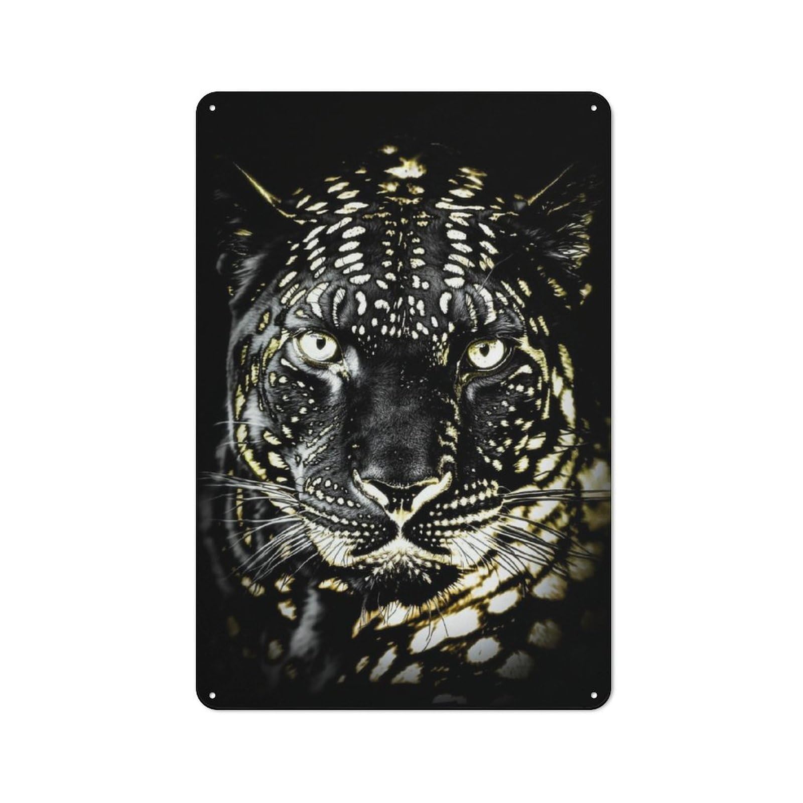 Junmoney Nightshade Majesty Retro Metal Plaque 30X20cm For Dining Room Or Kitchen, For Kitchen, Dining Room And Home Bar Wall Decor